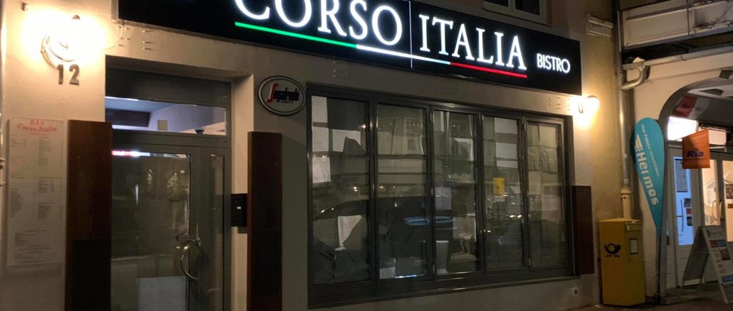 Frontansucht Corso Italia